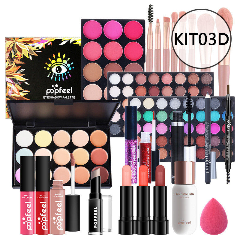 Makeup Cosmetics Set Beginner Combination Concealer Eyeliner Eyebrow Pencil Makeup Cosmetics Set Beginner Combination Concealer Eyeliner Eyebrow Pencil